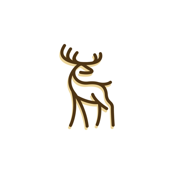 鹿头标志