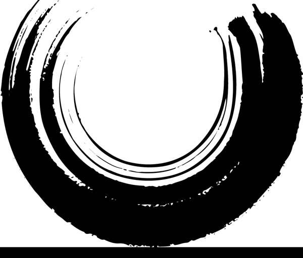 矢量墨圈06圖片