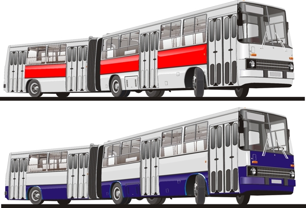 公共汽車向量