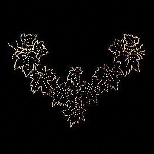 燙鉆領(lǐng)邊花紋免費(fèi)素材