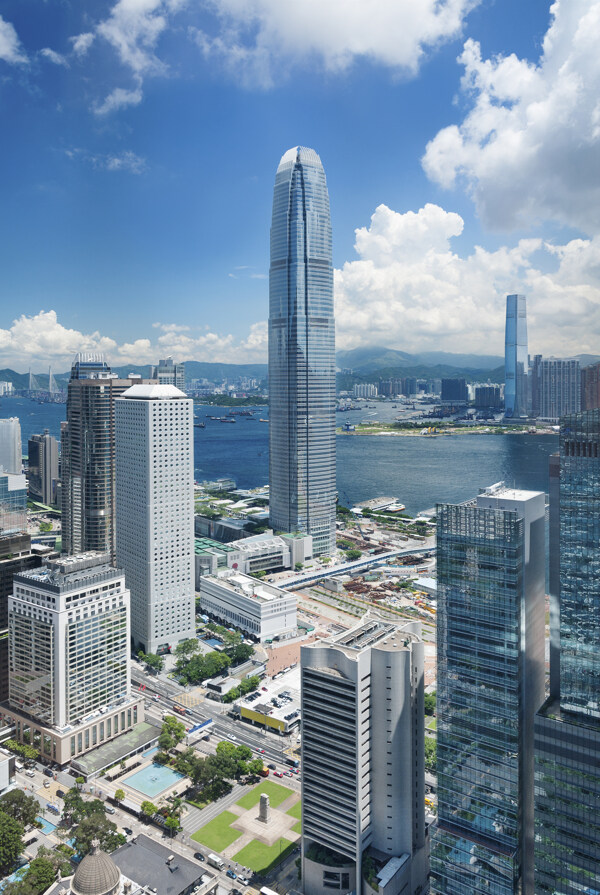 美丽香港高楼大厦图片
