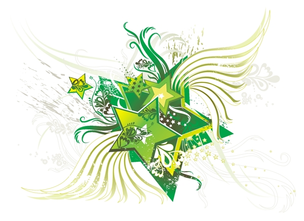 歐美花紋4334矢量EPS
