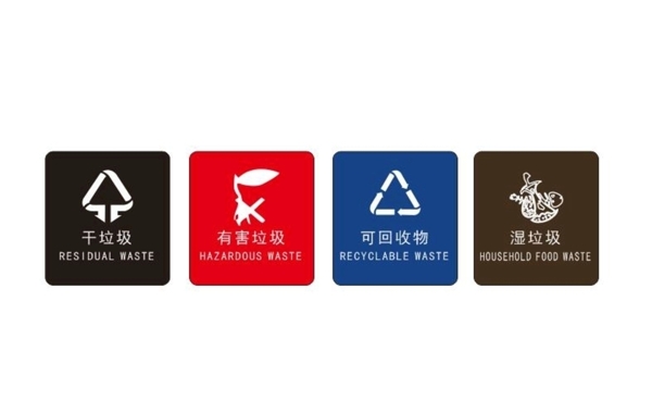 上海生活垃圾分类标识