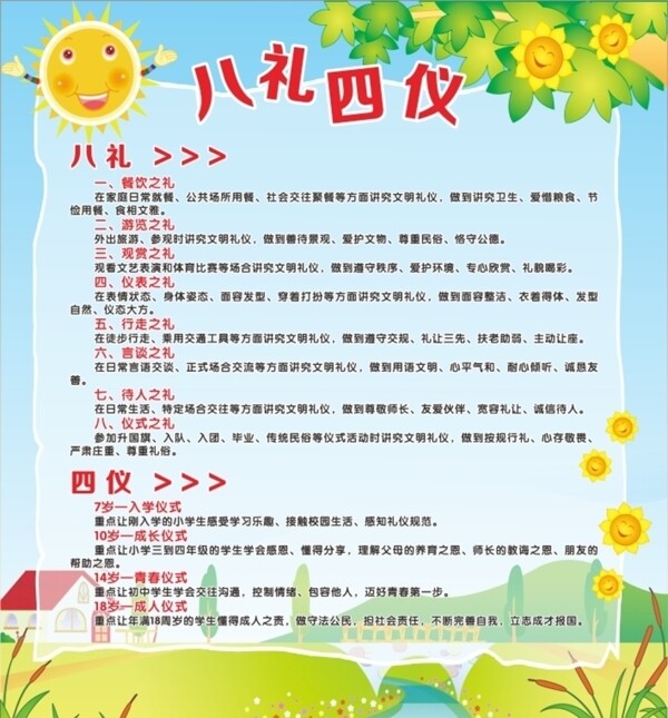 八禮四儀