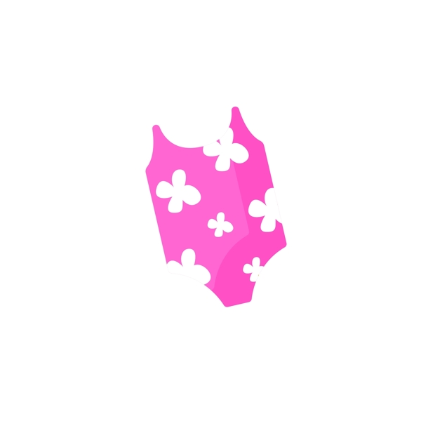 可愛泳衣矢量插畫