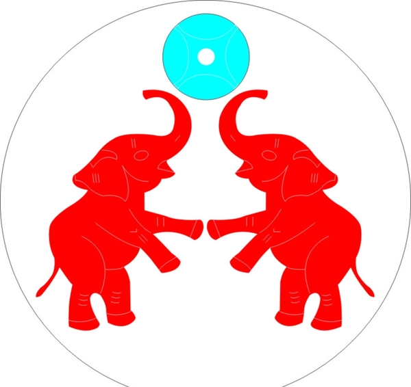 兩只小象
