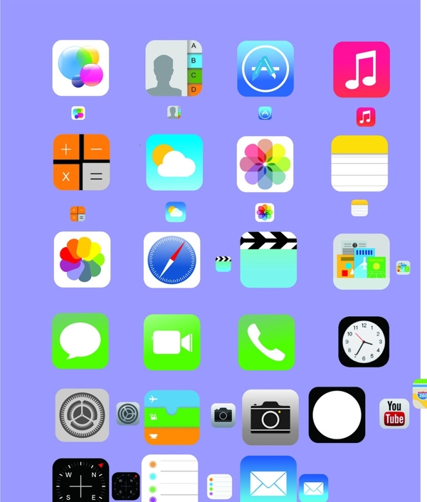 IOS7圖標圖片