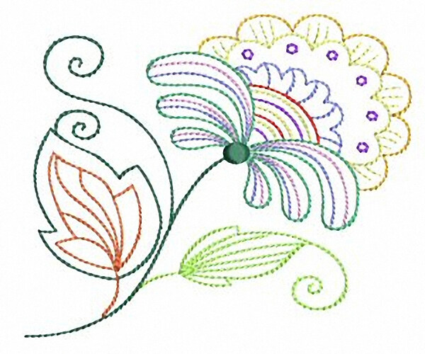 繡花時(shí)尚休閑女裝成熟優(yōu)雅女裝植物花卉免費(fèi)素材