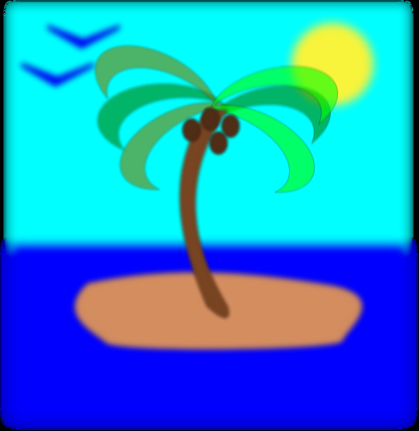 孤獨(dú)的島