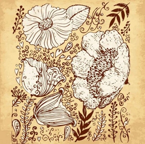 花朵背景素材