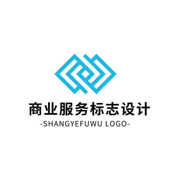 簡約大氣創(chuàng)意商業(yè)服務(wù)Logo標(biāo)志設(shè)計(jì)