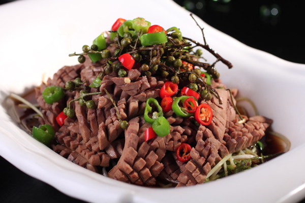 鮮花椒腰花圖片