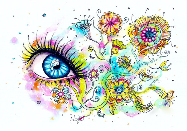位圖插畫時(shí)尚插畫人物插畫植物插畫免費(fèi)素材