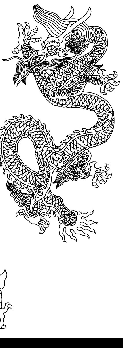 矢量龍圖圖片