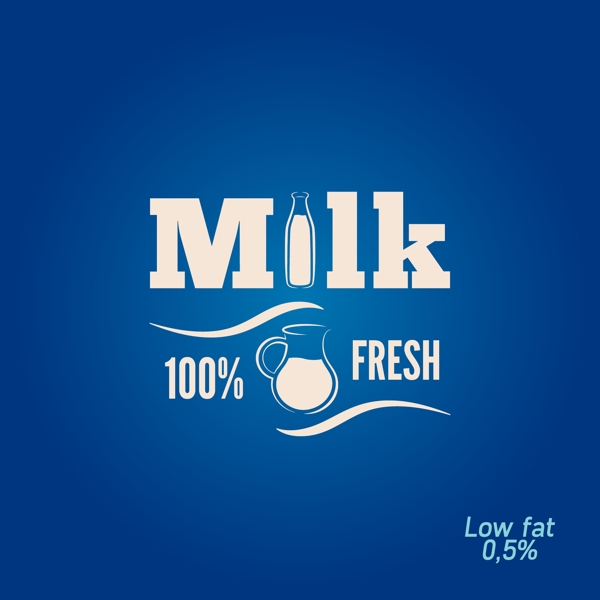牛奶海报背景图片