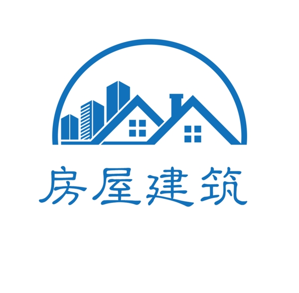 房屋建筑logo