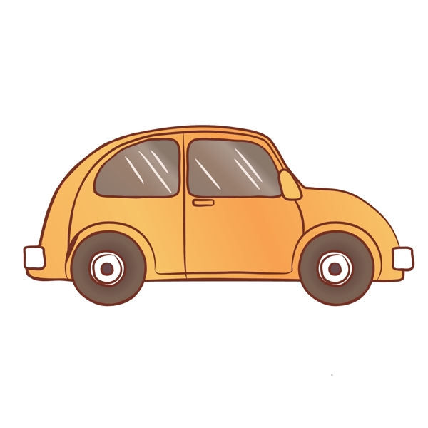 交通工具可愛小車可商用