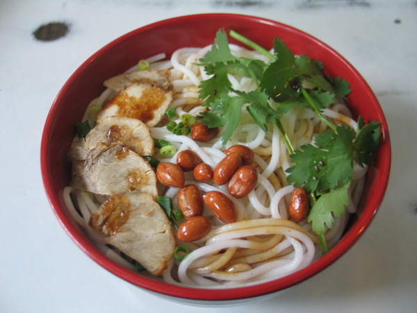 豬肉涼拌粉圖片