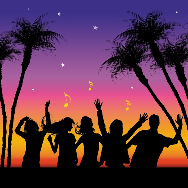 聚會慶祝自由矢量