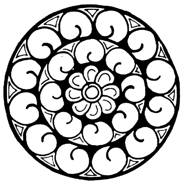團花紋樣傳統(tǒng)圖案0204