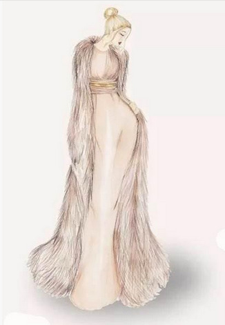 時(shí)尚長(zhǎng)裙禮服設(shè)計(jì)圖