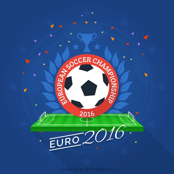 欧洲杯足球素材