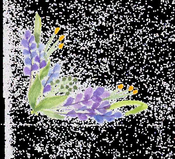 紫色植物png透明素材