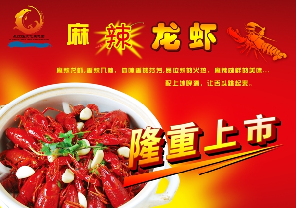 龍蝦彩頁圖片