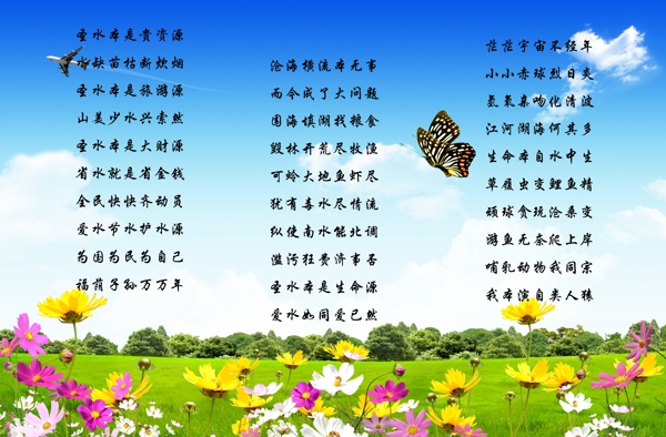 環(huán)境保護展板圖片