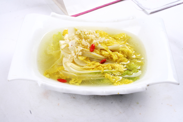 雞湯娃娃菜圖片