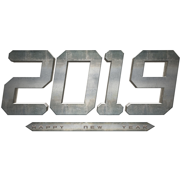 原創(chuàng)可商用2019石刻立體藝術(shù)字體元素