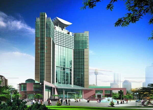 辦公大樓建筑設(shè)計圖片