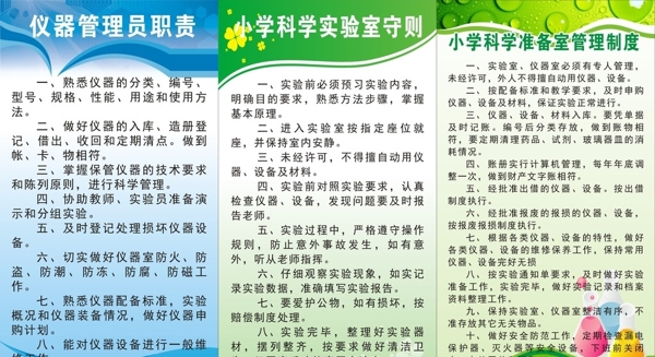實(shí)驗(yàn)室制度圖片
