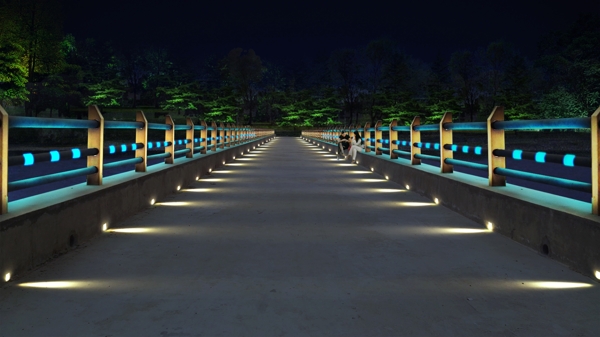 桥夜景亮化效果设计