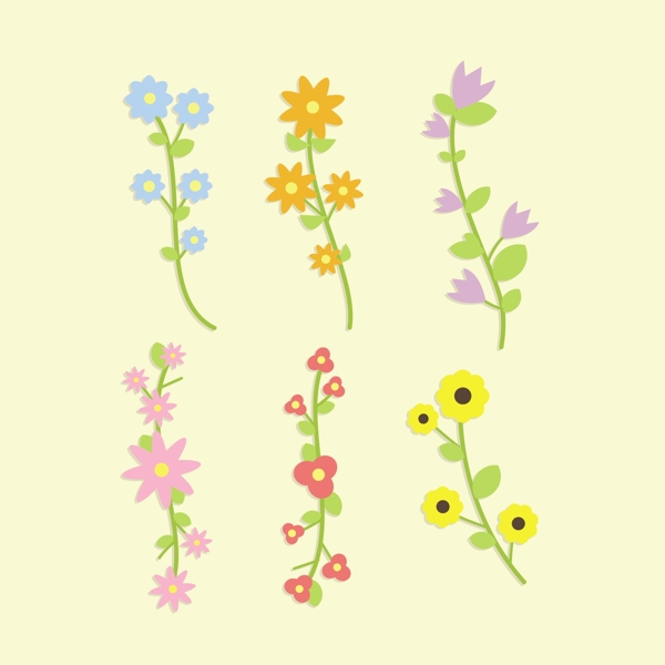 花朵矢量