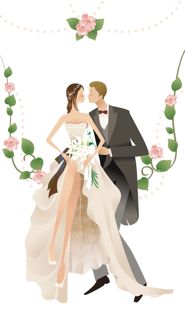 婚慶背景素材婚慶片頭模板