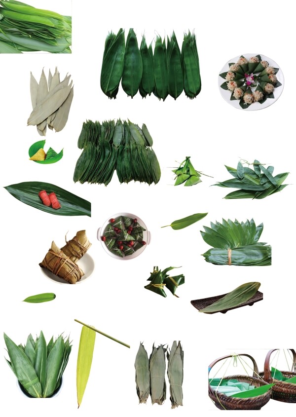 粽葉摳圖