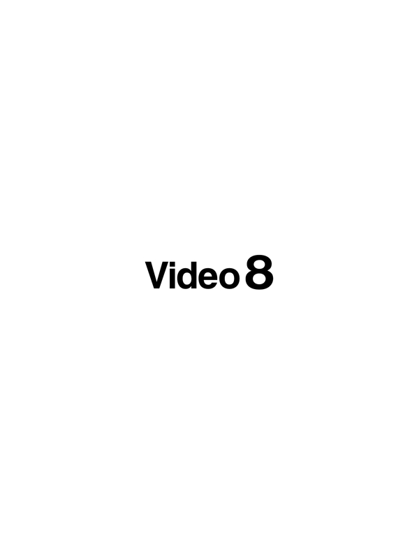 Video8logo设计欣赏足球队队徽LOGO设计Video8下载标志设计欣赏