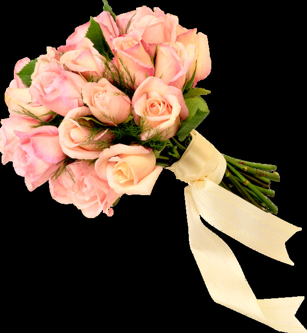 婚礼常见装饰玫瑰花元素素材