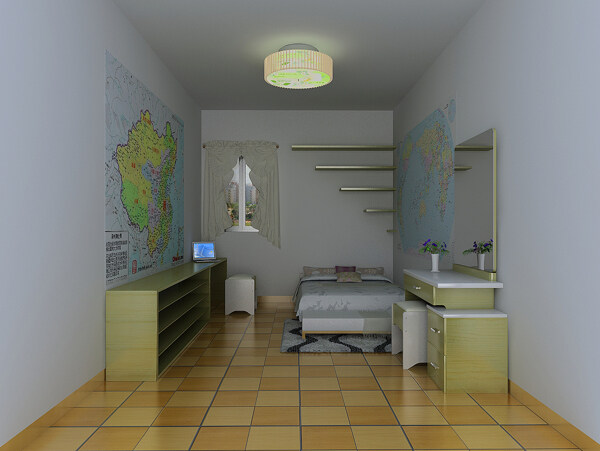 3d卧室模型和3d卧室效果图下载图片