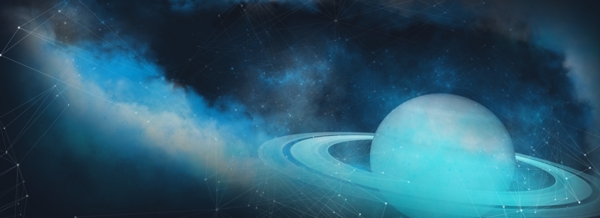 全原創(chuàng)太空星球光效夢幻可商用背景