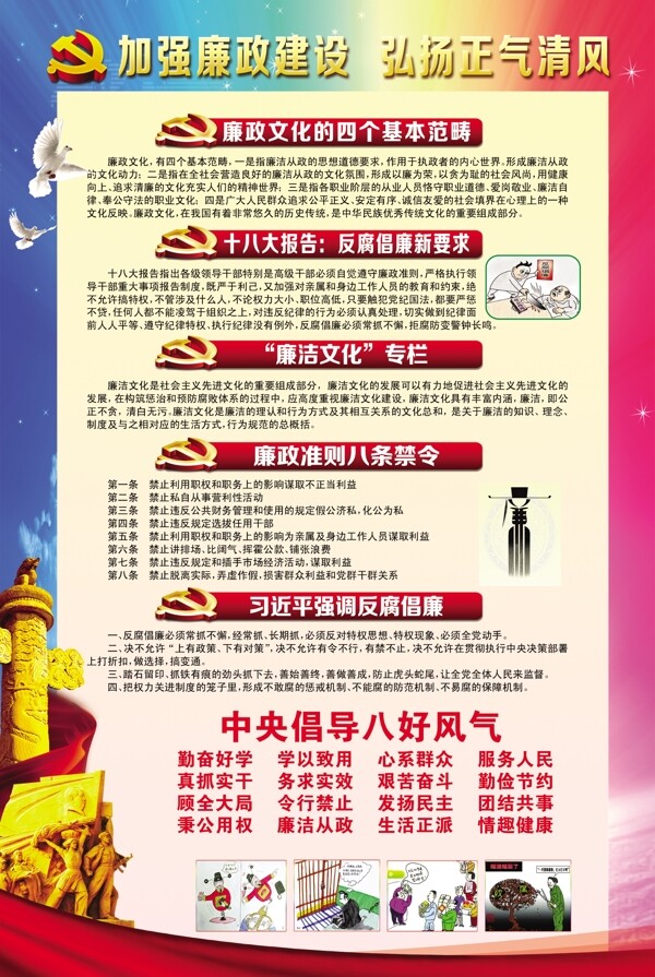 黨建工作宣傳欄