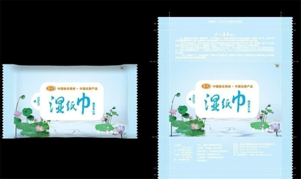 紙巾包裝圖片模板下載