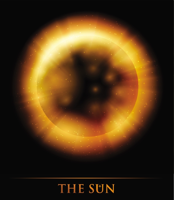 太陽矢量圖