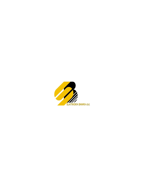 Slatinskabankalogo設(shè)計欣賞Slatinskabanka金融業(yè)標志下載標志設(shè)計欣賞