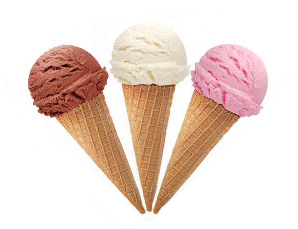 彩色冰淇淋图片
