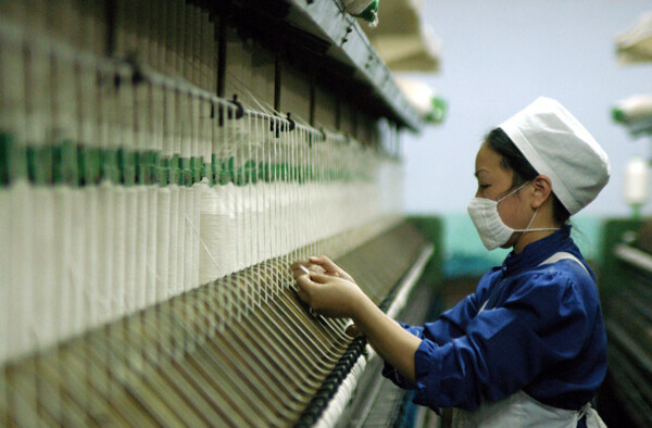 纺织女工1图片