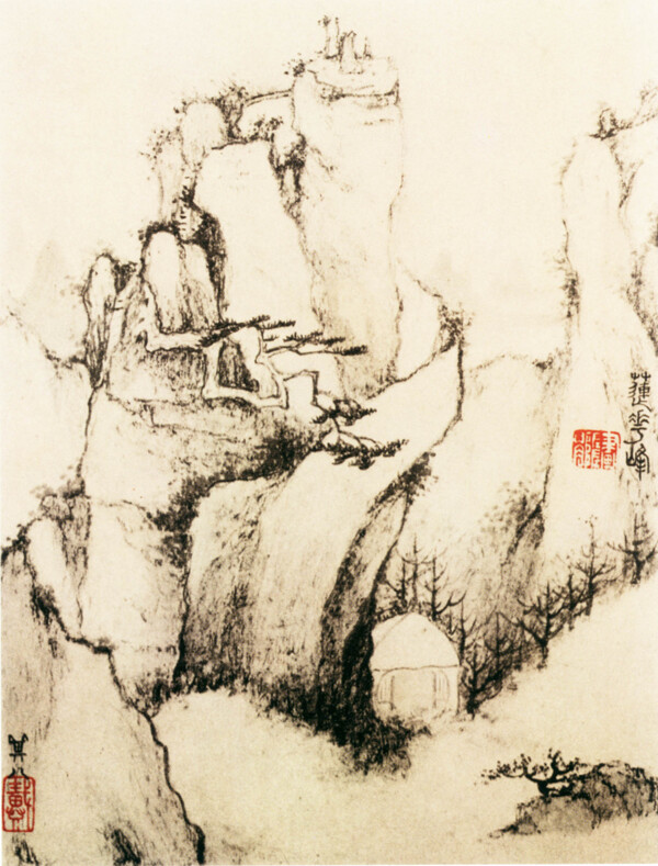 黃山圖圖片