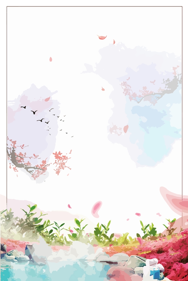中國風(fēng)背景