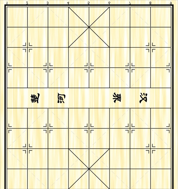 中国象棋棋盘专业比赛标准棋盘